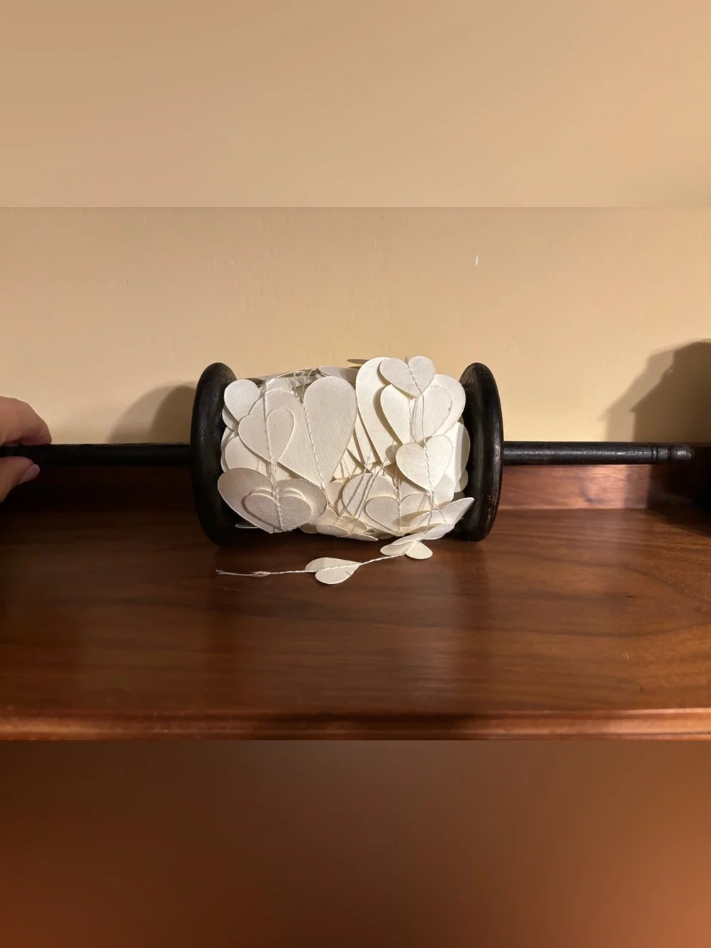 Paper Heart Garland (27 yards long)